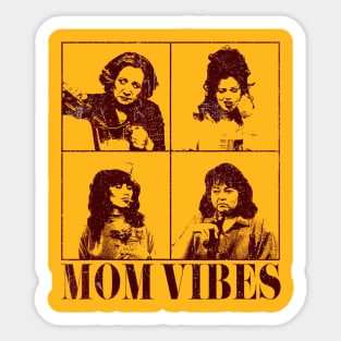 Vintage 70's Mom Vibes Mother's Day Sticker